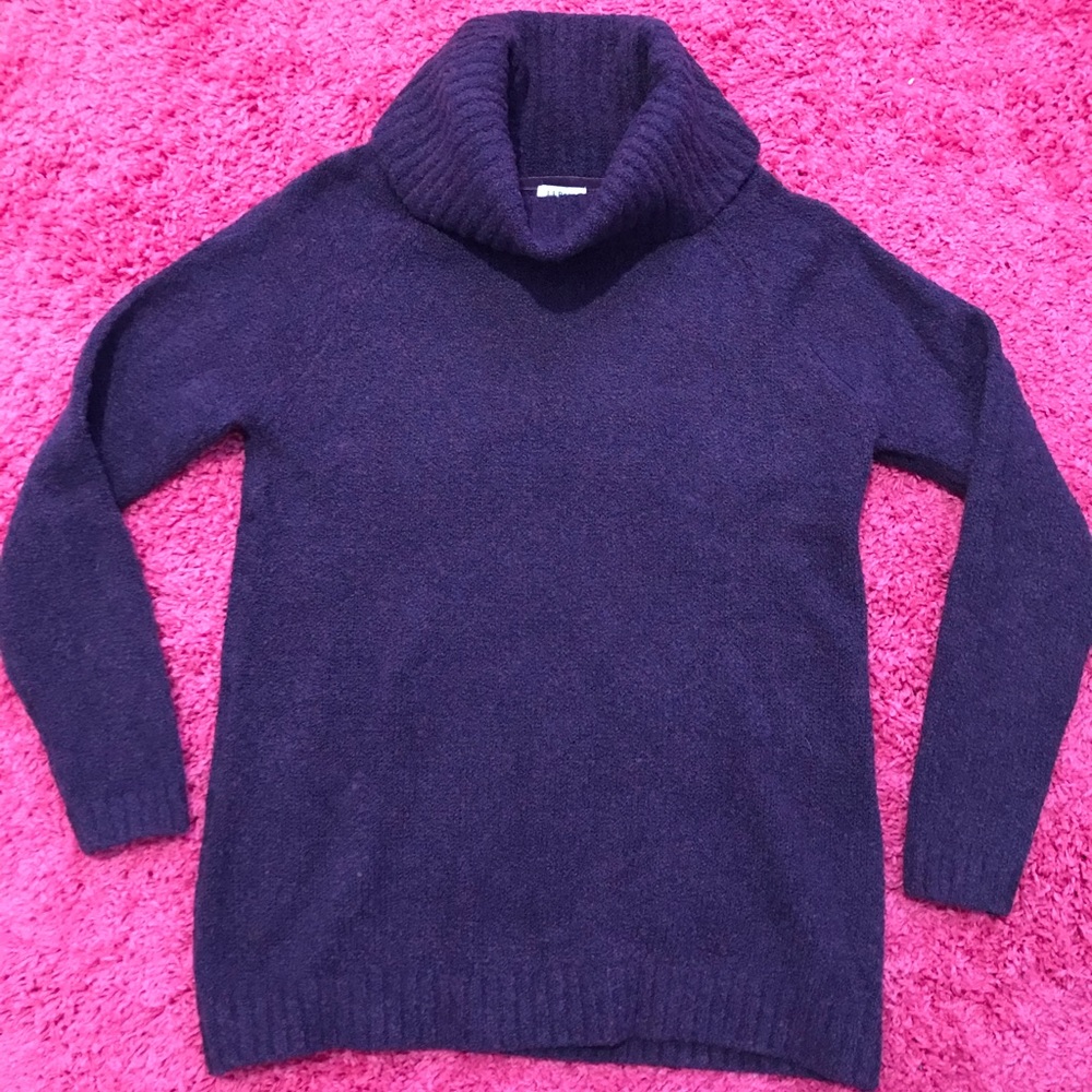 L.L.Bean Melange Cowl Neck Sweater